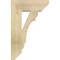 Ekena Millwork Olympic Slat Rough Sawn Bracket, Douglas Fir, 4"W x 14"D x 22"H BKT04X14X22OLY06RDF - alternate 2